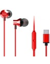Auriculares Intrauditivos Aiwa ESTM-50USB-C/ con Micrófono/ USB Tipo-C