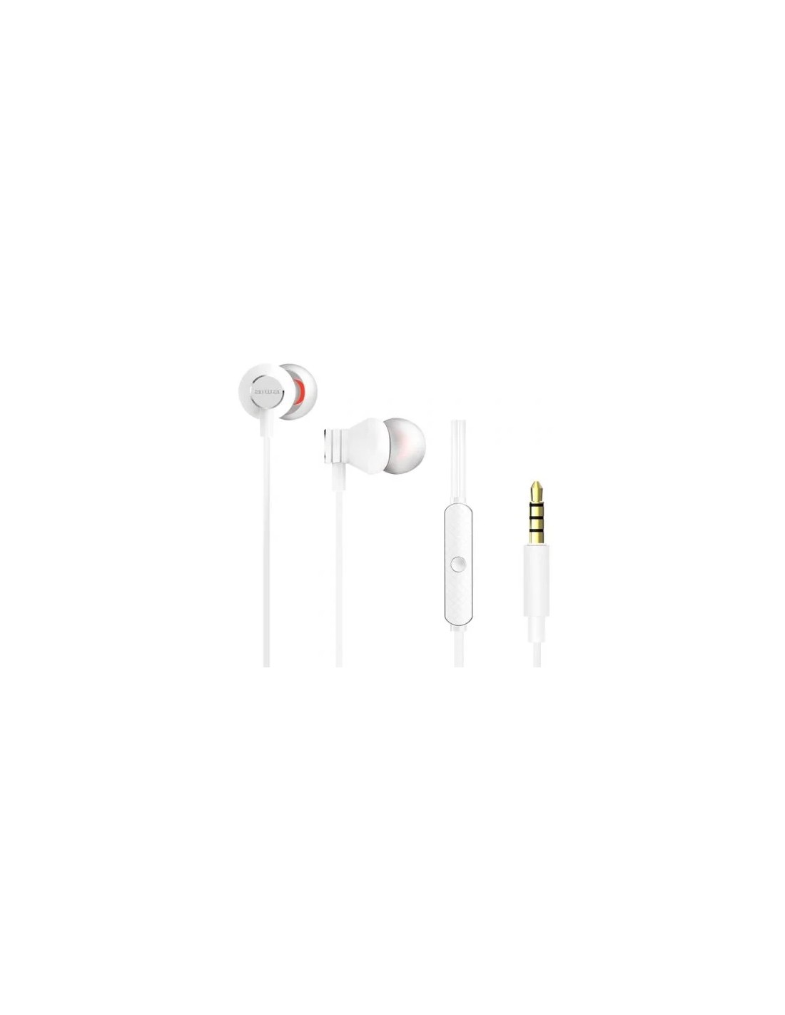 Auriculares Intrauditivos Aiwa ESTM-50/ con Micrófono/ Jack 3.5