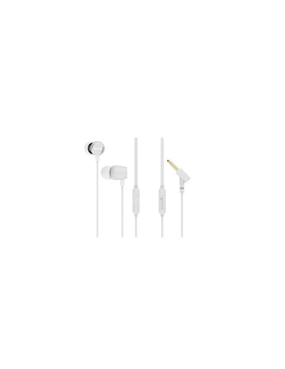 Auriculares Intrauditivos Aiwa ESTM-30/ con Micrófono/ Jack 3.5