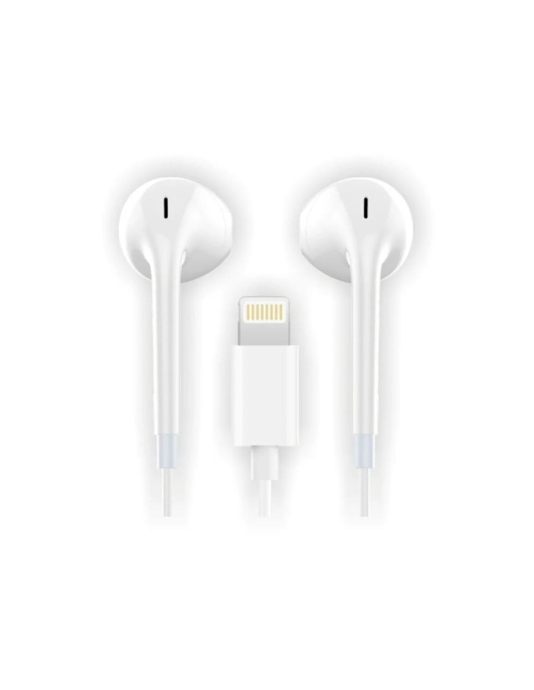 Auriculares Intrauditivos Tech One Tech earTECH HIP TEC1201/ con Micrófono/ Lightning/ Blancos