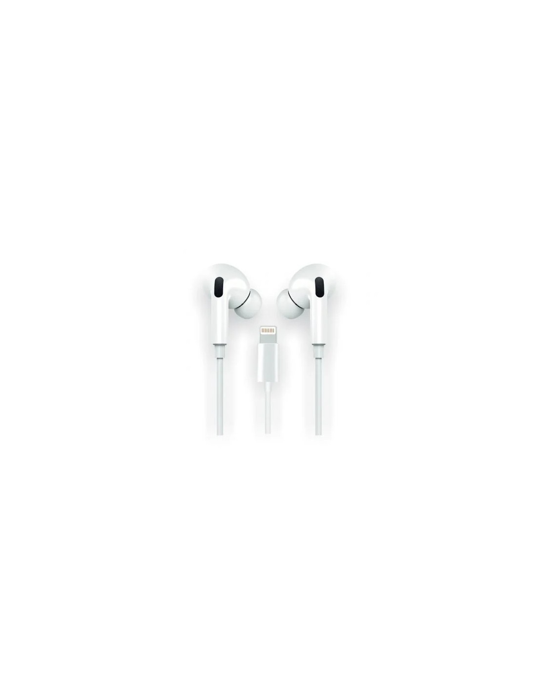 Auriculares Intrauditivos Tech One Tech earTECH HOP TEC1202/ con Micrófono/ Lightning/ Blancos