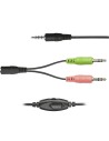Auriculares Trust Primo Chat/ con Micrófono/ Jack 3.5/ Negros