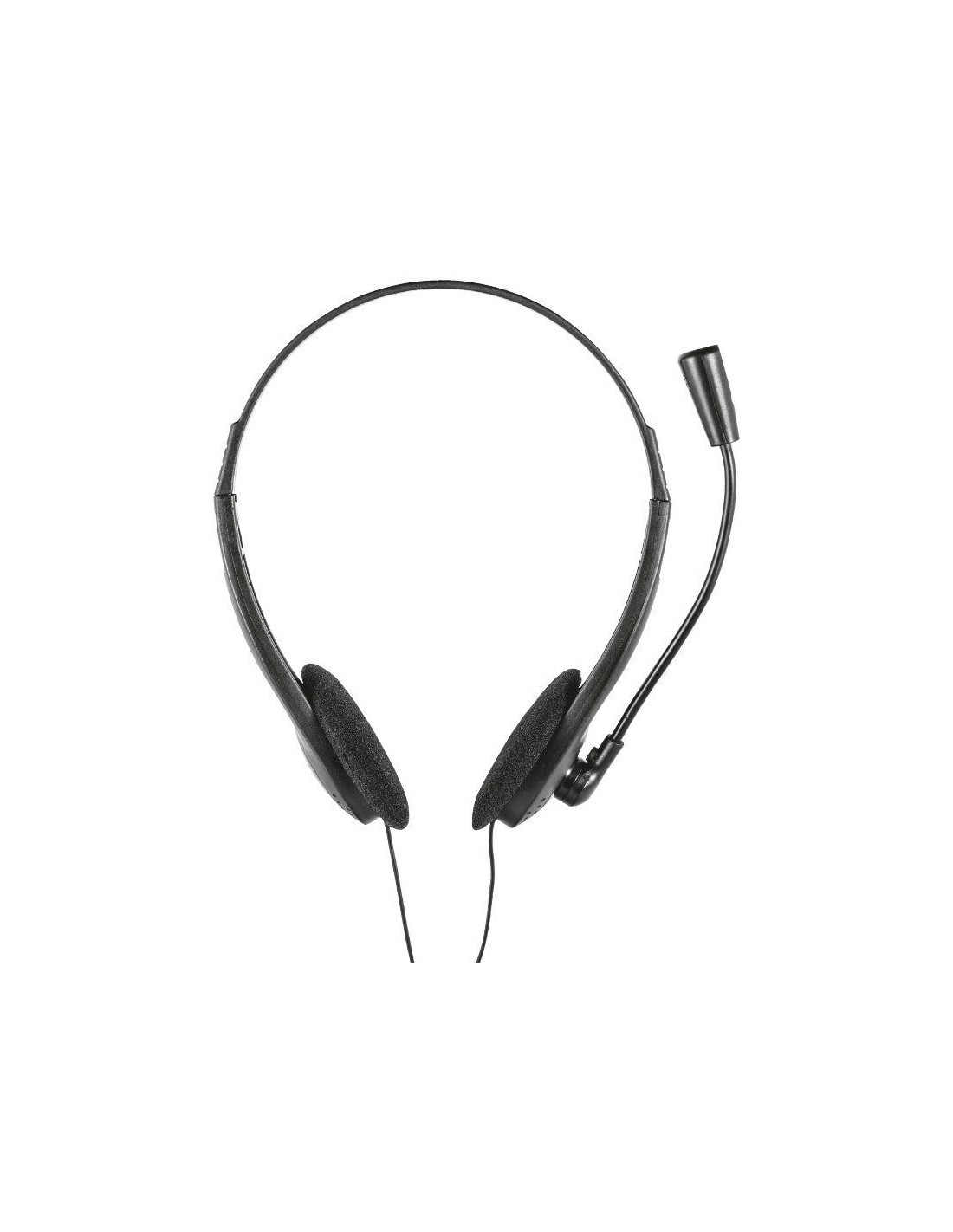 Auriculares Trust Primo Chat/ con Micrófono/ Jack 3.5/ Negros