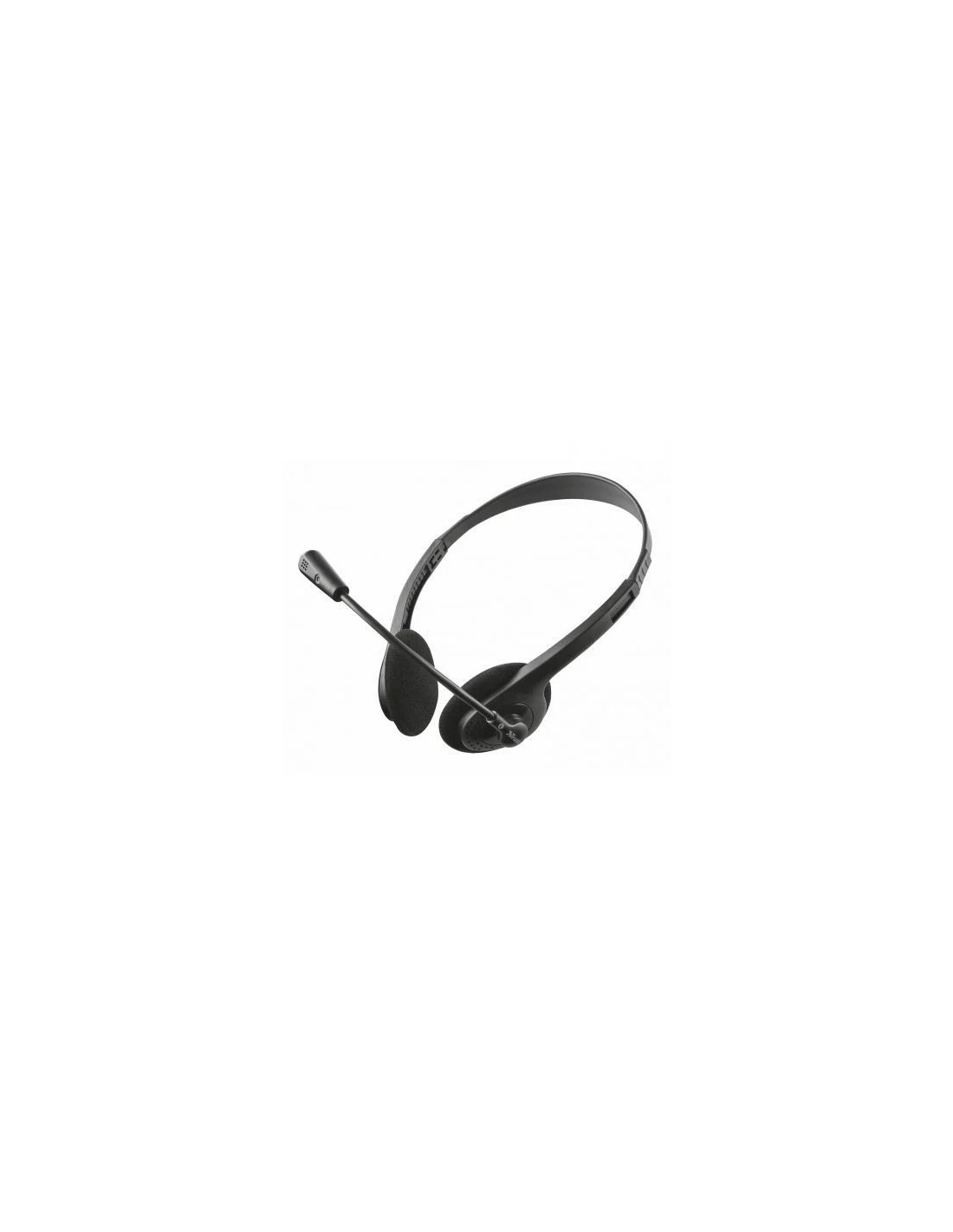 Auriculares Trust Primo Chat/ con Micrófono/ Jack 3.5/ Negros