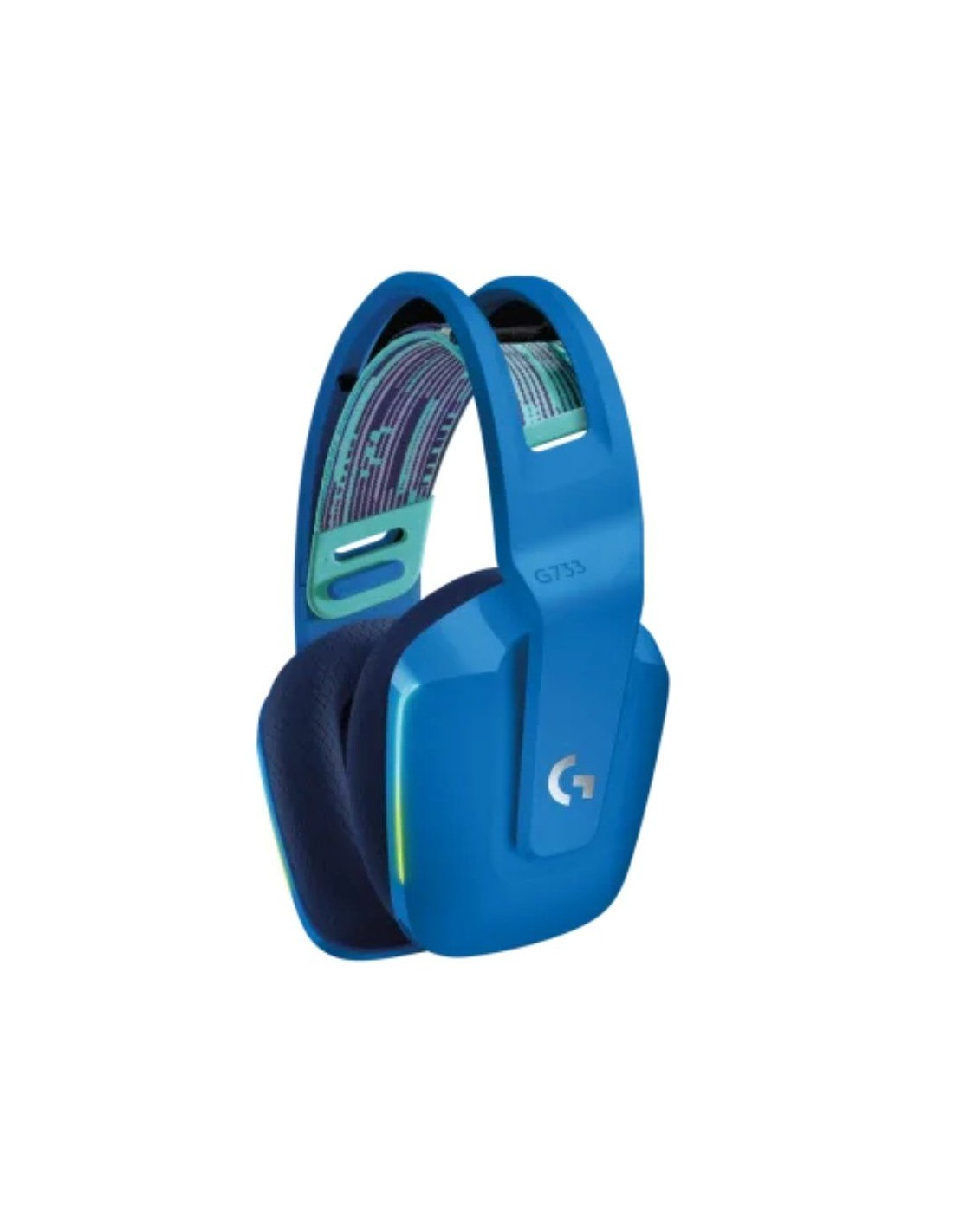 Auriculares Gaming Inalámbricos con Micrófono Logitech G733/ Azul