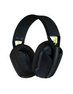 Auriculares Gaming Inalámbrico con Micrófono Logitech G435/ Bluetooth/ Negro y Amarillo Fluorescente