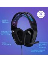 Auriculares Gaming con Micrófono Logitech G335/ Jack 3.5/ Negros