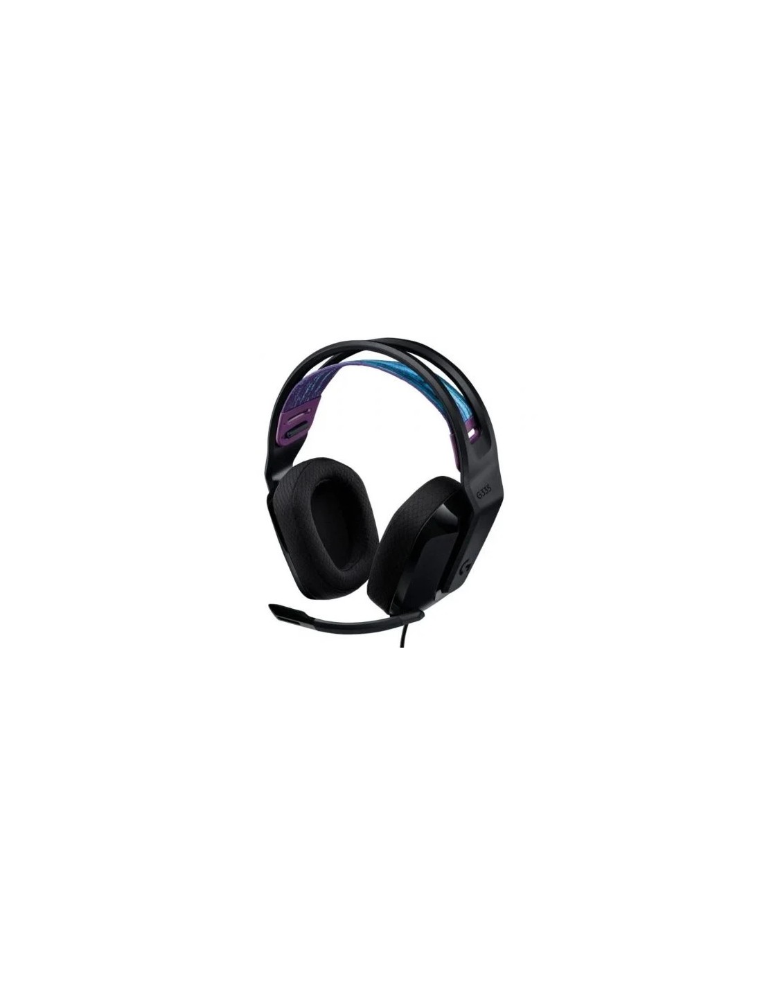 Auriculares Gaming con Micrófono Logitech G335/ Jack 3.5/ Negros
