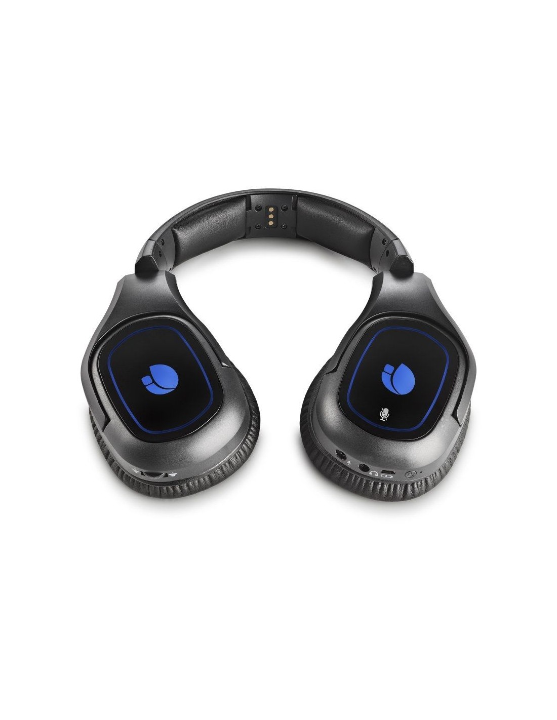 Auriculares Inalámbricos Gaming con Micrófono NGS GHX-600/ Jack 3.5/ USB 2.0/ Óptica/ Negros