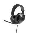 Auriculares Gaming con Micrófono JBL Quantum 200/ Jack 3.5/ Negros
