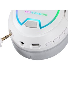Auriculares Gaming Inalámbricos con Micrófono Mars Gaming MHW100/ Jack 3.5 2