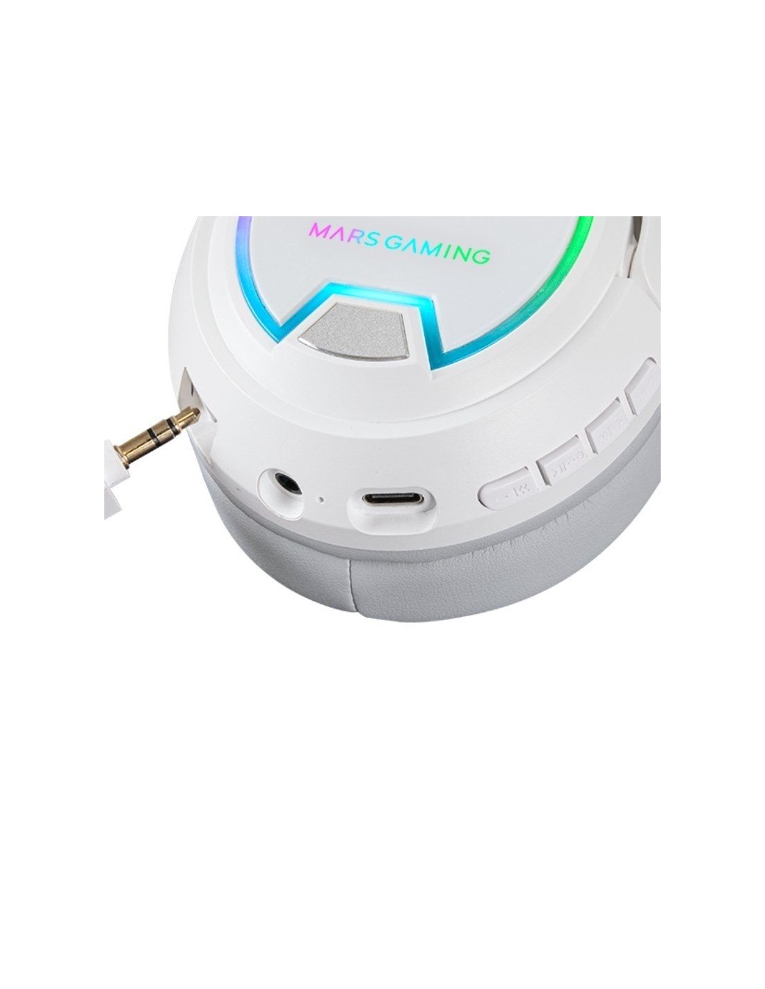 Auriculares Gaming Inalámbricos con Micrófono Mars Gaming MHW100/ Jack 3.5