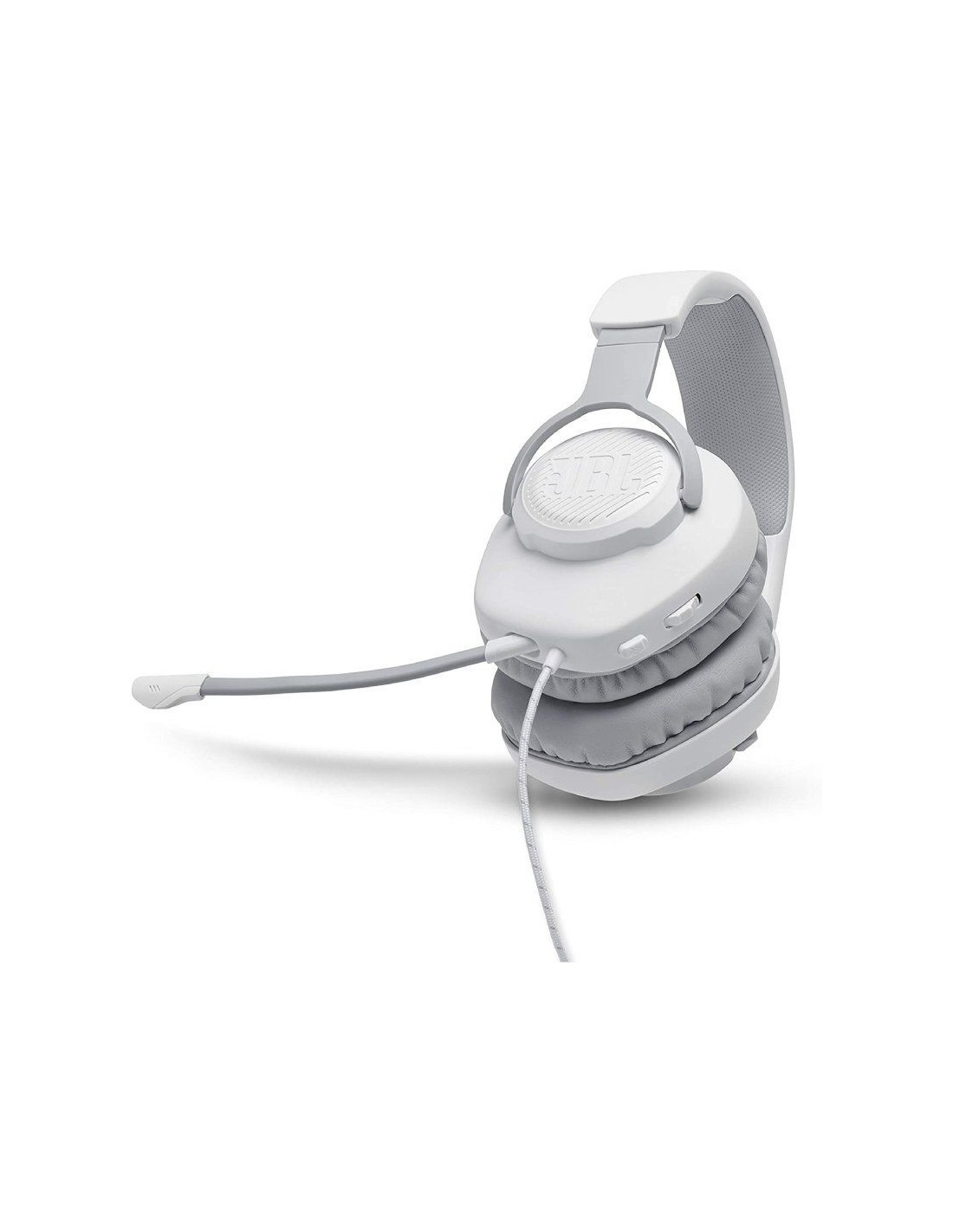 Auriculares Gaming con Micrófono JBL Quantum 100/ Jack 3.5/ Blancos