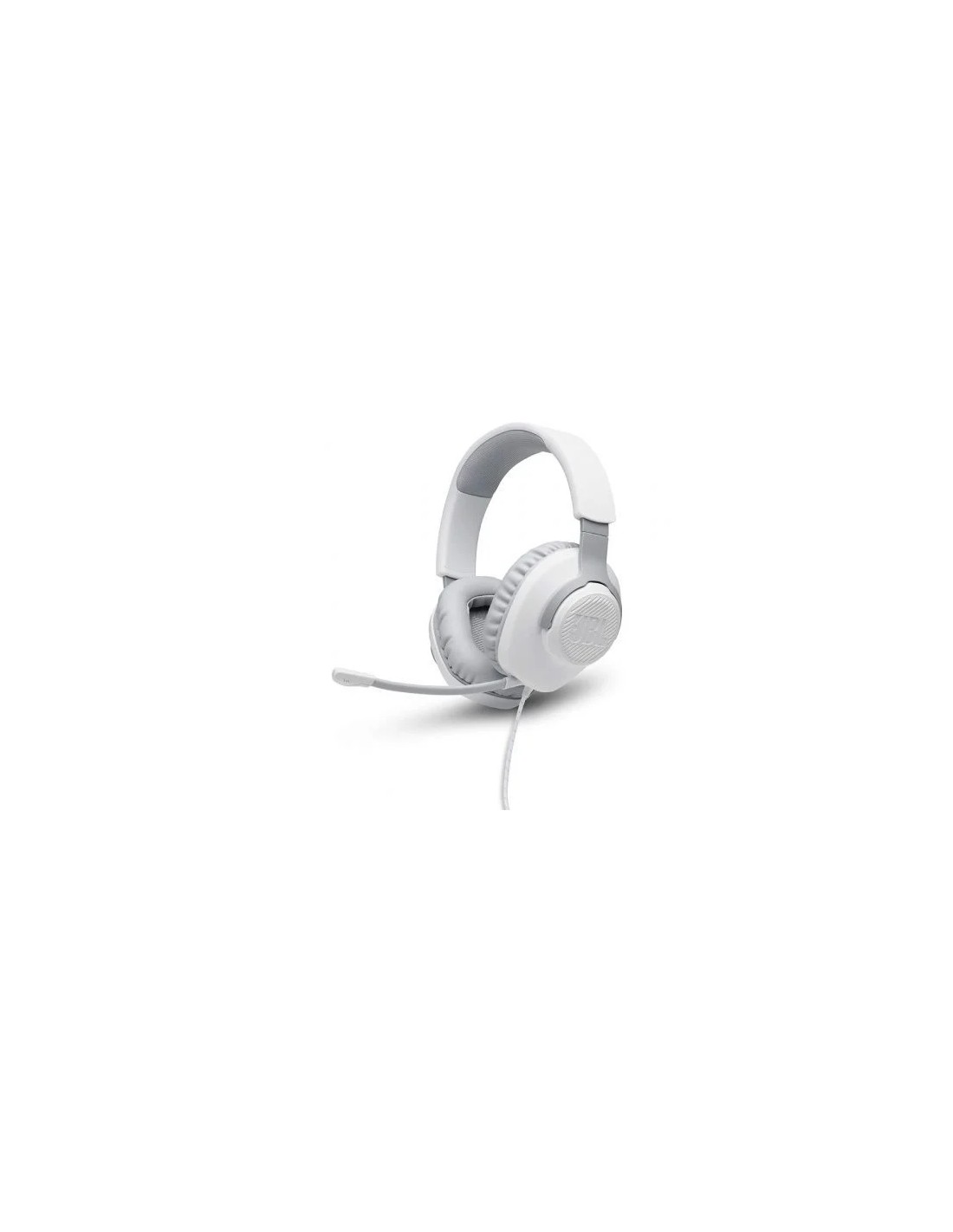 Auriculares Gaming con Micrófono JBL Quantum 100/ Jack 3.5/ Blancos