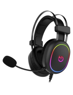 Auriculares Gaming con Micrófono Hiditec Erys ARGB/ Jack 3.5/ Negros 2