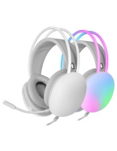 Auriculares Gaming con Micrófono Mars Gaming MH-GLOW/ Jack 3.5/ Blancos 2