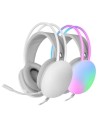 Auriculares Gaming con Micrófono Mars Gaming MH-GLOW/ Jack 3.5/ Blancos