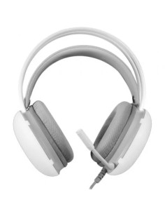 Auriculares Gaming con Micrófono Mars Gaming MH-GLOW/ Jack 3.5/ Blancos