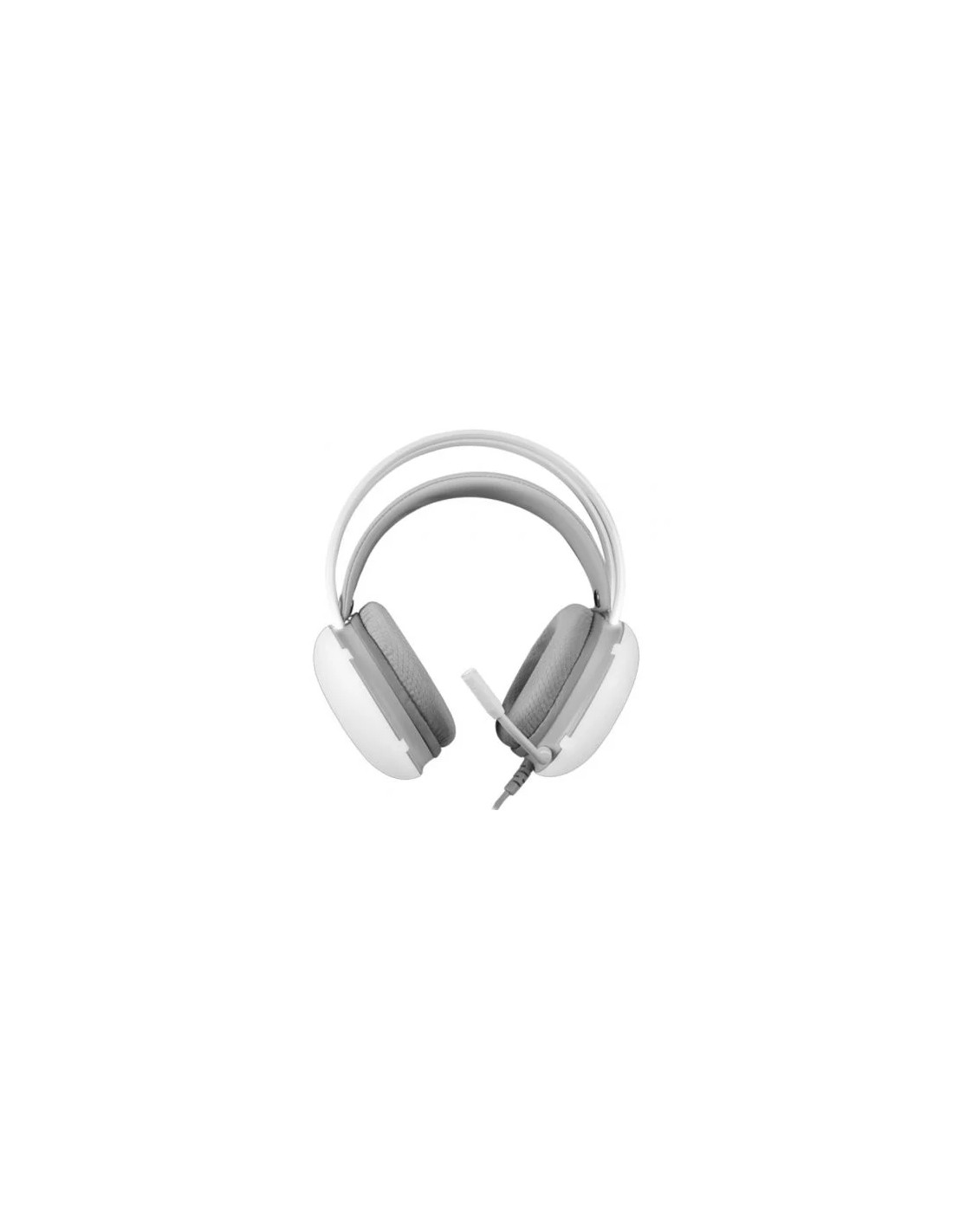 Auriculares Gaming con Micrófono Mars Gaming MH-GLOW/ Jack 3.5/ Blancos