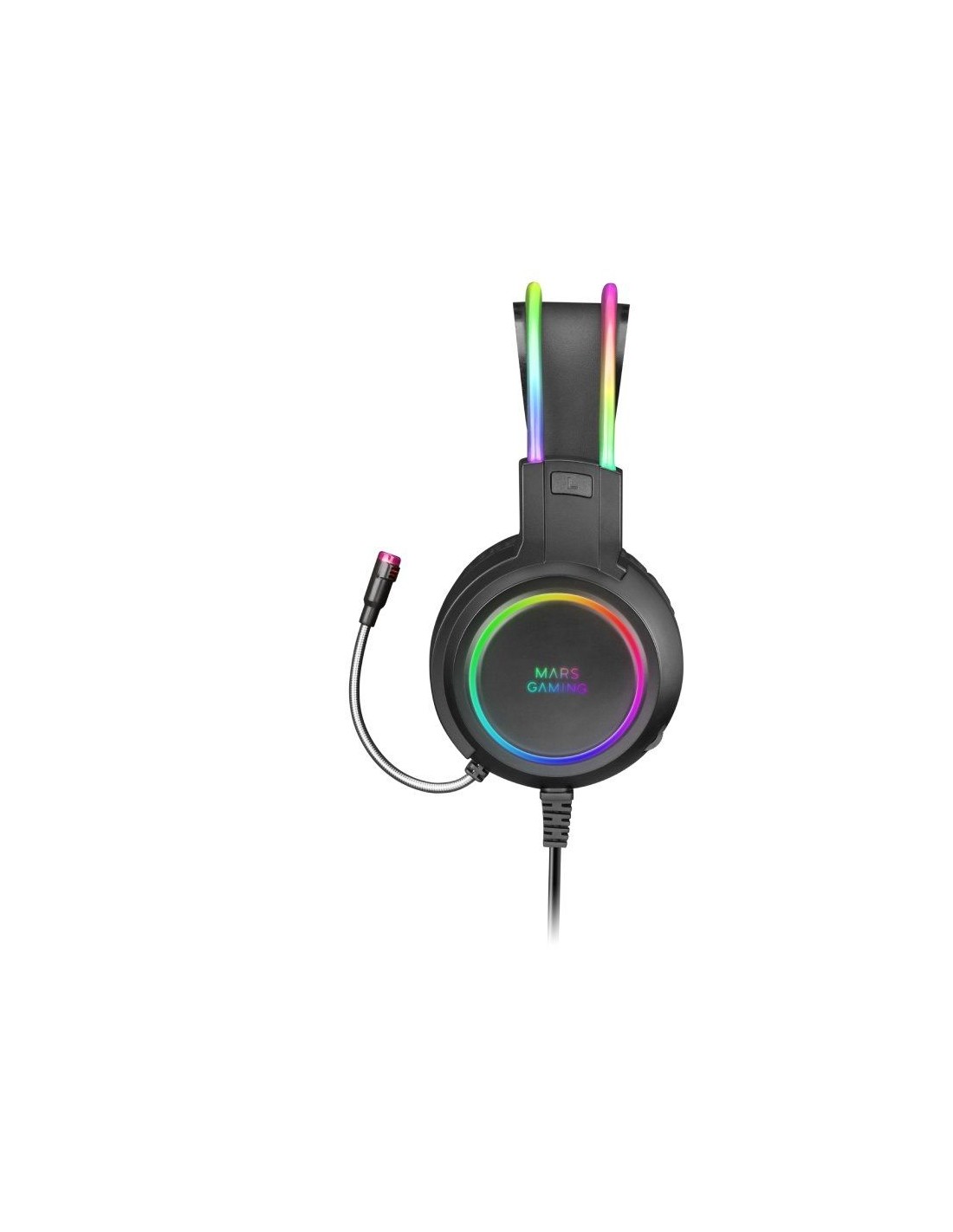 Auriculares Gaming con Micrófono Mars Gaming MHRGB/ Jack 3.5