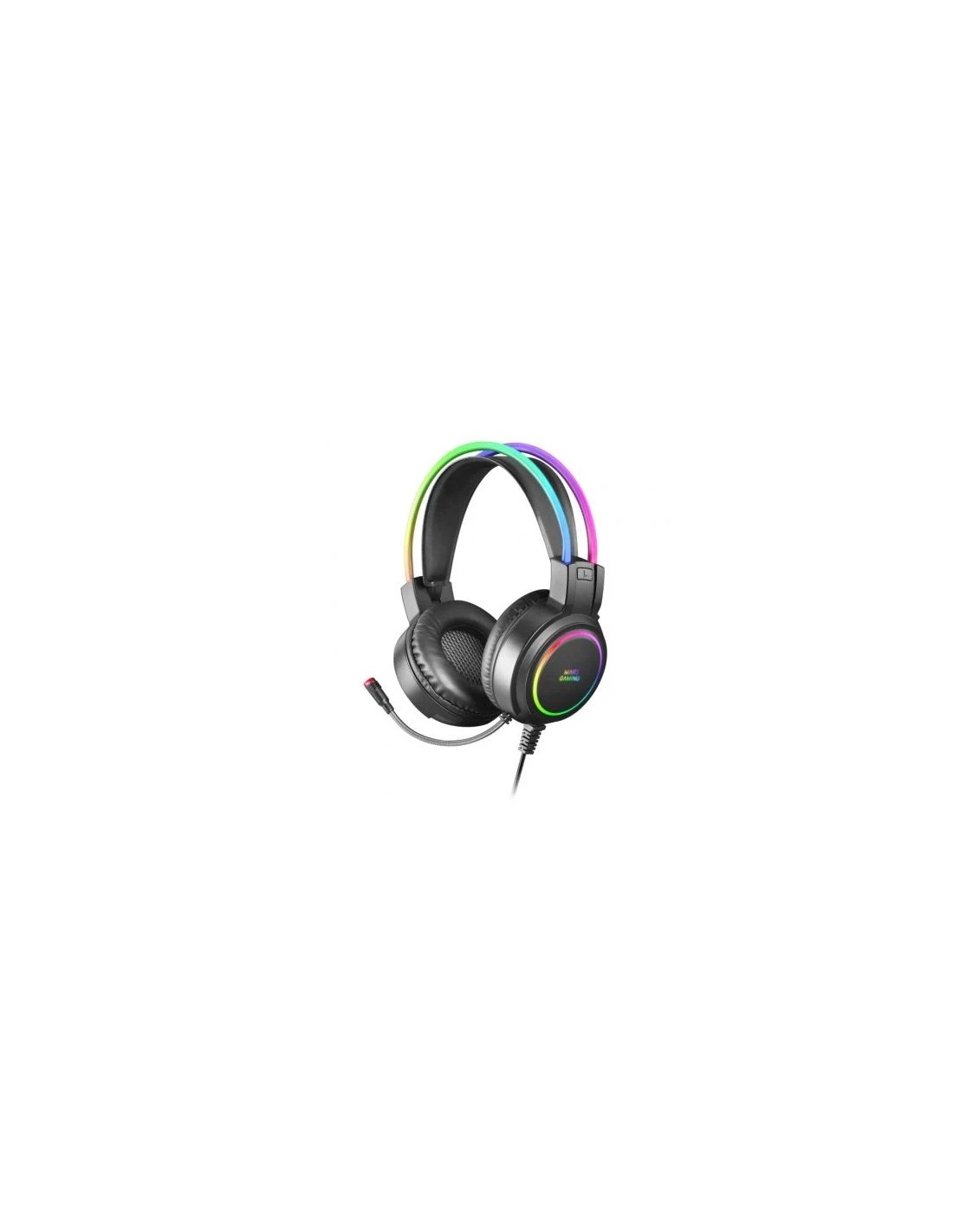 Auriculares Gaming con Micrófono Mars Gaming MHRGB/ Jack 3.5