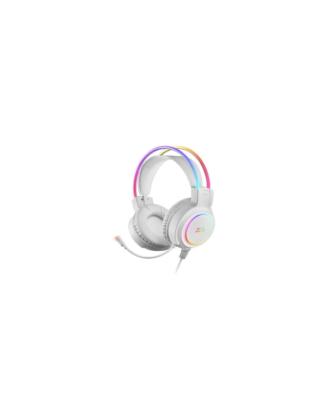 Auriculares Gaming con Micrófono Mars Gaming MHRGB/ Jack 3.5