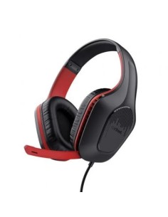 Auriculares Gaming con Micrófono Trust Gaming GXT 415 Zirox Nintendo Switch/ Jack 3.5/ Rojos