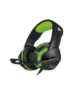 Auriculares Gaming con Micrófono Droxio Leyon/ Jack 3.5/ USB 2.0/ Verdes