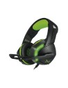 Auriculares Gaming con Micrófono Droxio Leyon/ Jack 3.5/ USB 2.0/ Verdes