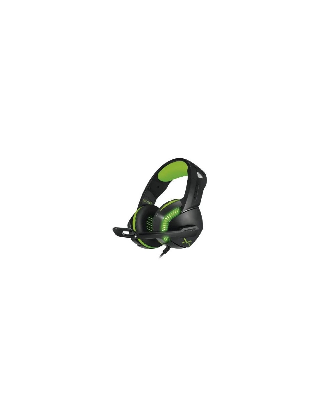 Auriculares Gaming con Micrófono Droxio Leyon/ Jack 3.5/ USB 2.0/ Verdes