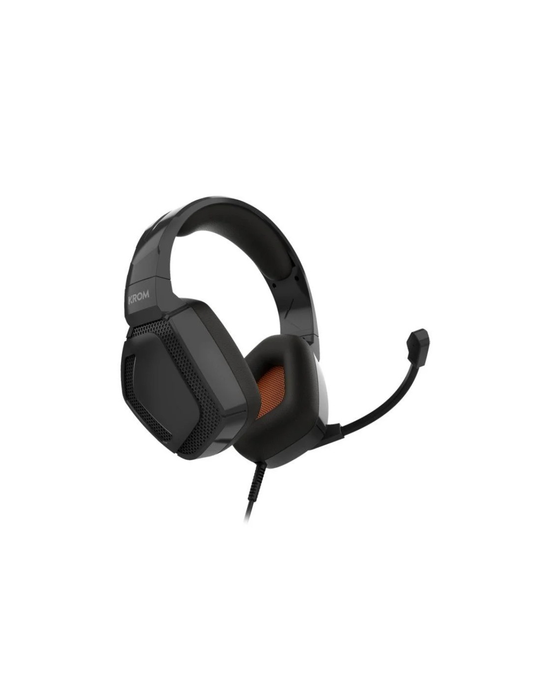 Auriculares Gaming con Micrófono Krom Kopa Pro/ Jack 3.5/ Negros