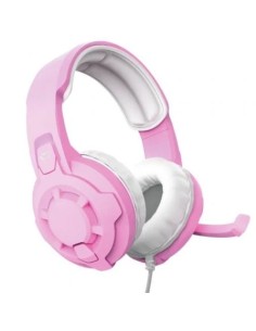 Auriculares Gaming con Micrófono Trust Gaming GXT 411P Radius/ Jack 3.5/ Rosas