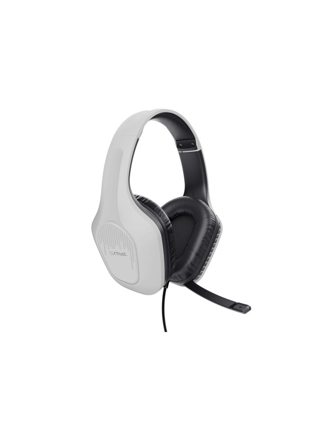 Auriculares Gaming con Micrófono Trust Gaming GXT 415 Zirox PS5/ Jack 3.5/ Blancos