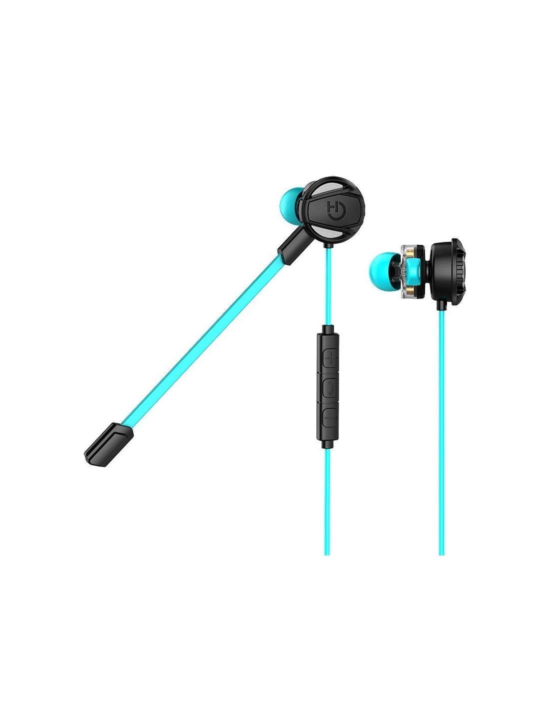 Auriculares Gaming con Micrófono Hiditec Taiko/ Jack 3.5/ Azules