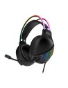 Auriculares Gaming con Micrófono Krom Klaim/ Jack 3.5/ USB 2.0/ Negros