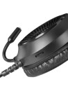 Auriculares Gaming con Micrófono Mars Gaming MH120/ Jack 3.5/ Negros