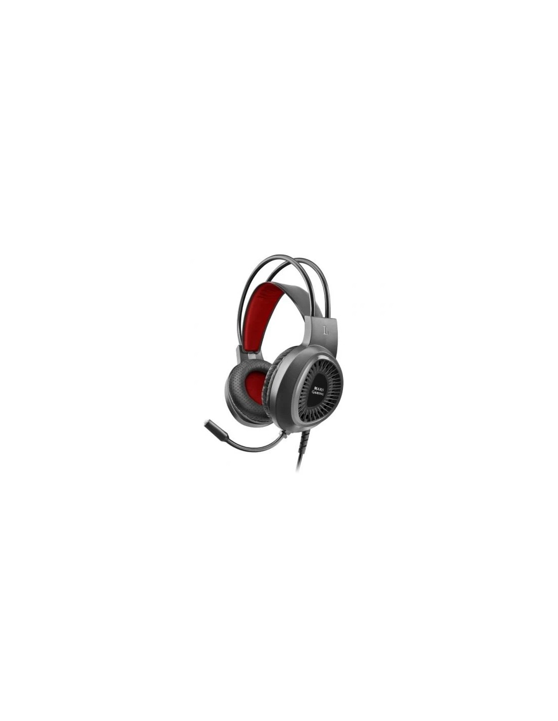 Auriculares Gaming con Micrófono Mars Gaming MH120/ Jack 3.5/ Negros