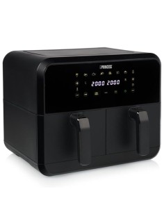 Freidora por Aire / Sin Aceite Princess Double Basket Airfryer/ 2400W/ Capacidad 8L