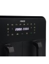 Freidora por Aire / Sin Aceite Princess Double Basket Airfryer/ 2400W/ Capacidad 8L