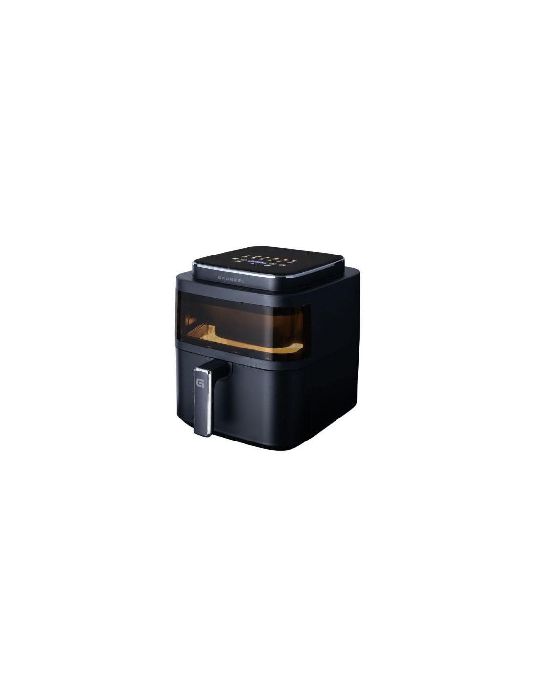 Freidora por Aire / Sin Aceite Grunkel Black Light Fryer/ 1400W/ Capacidad 6L