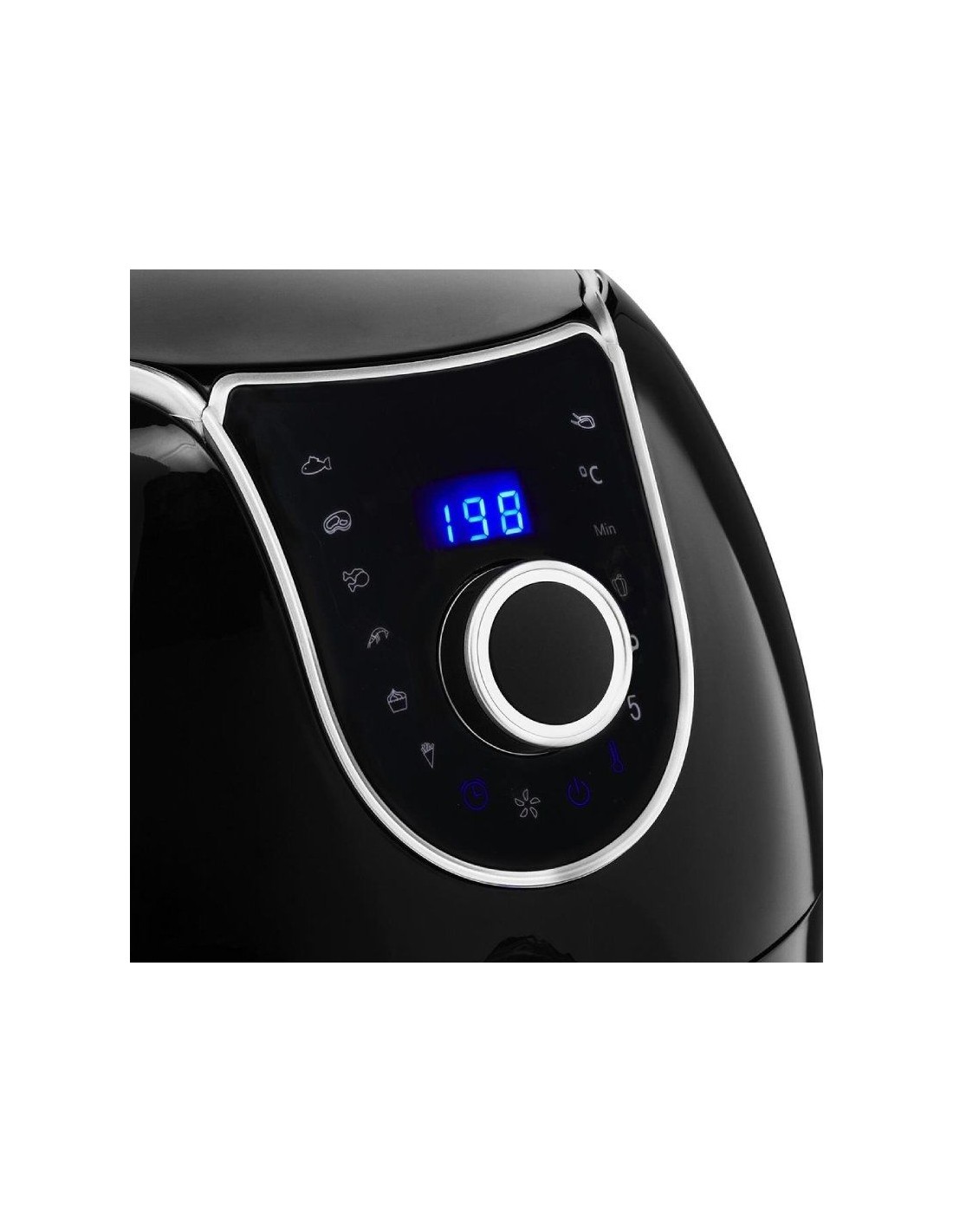 Freidora por Aire / Sin Aceite Princess Aerofryer XXL 182055/ 1700W/ Capacidad 5.2L