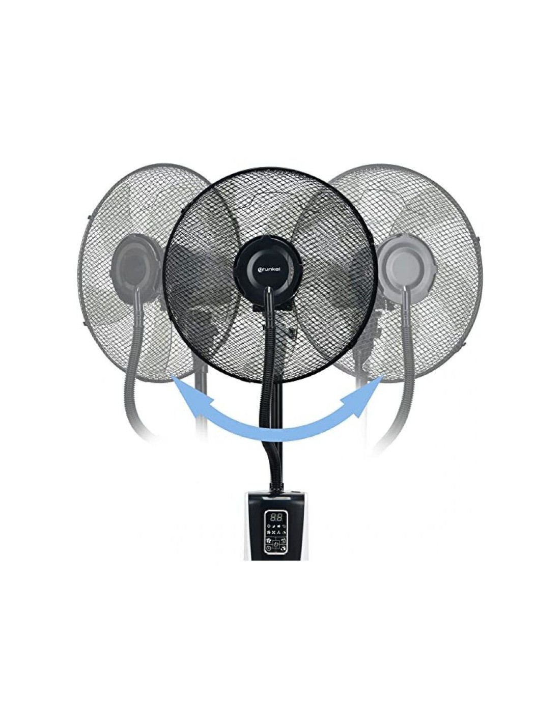 Ventilador Nebulizador Grunkel FAN-G16NEBUPRO/ 75W/ 5 Aspas 40cm/ 3 Velocidades