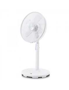 Ventilador de Pie Grunkel FAN-14SILENCE/ 24W/ 5 Aspas 35cm/ 4 Velocidades