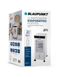 Climatizador Evaporativo Blaupunkt BP2017/ 65W/ Deposito 8L 2