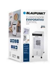 Climatizador Evaporativo Blaupunkt BP2016/ 65W/ Depósito 8L 2
