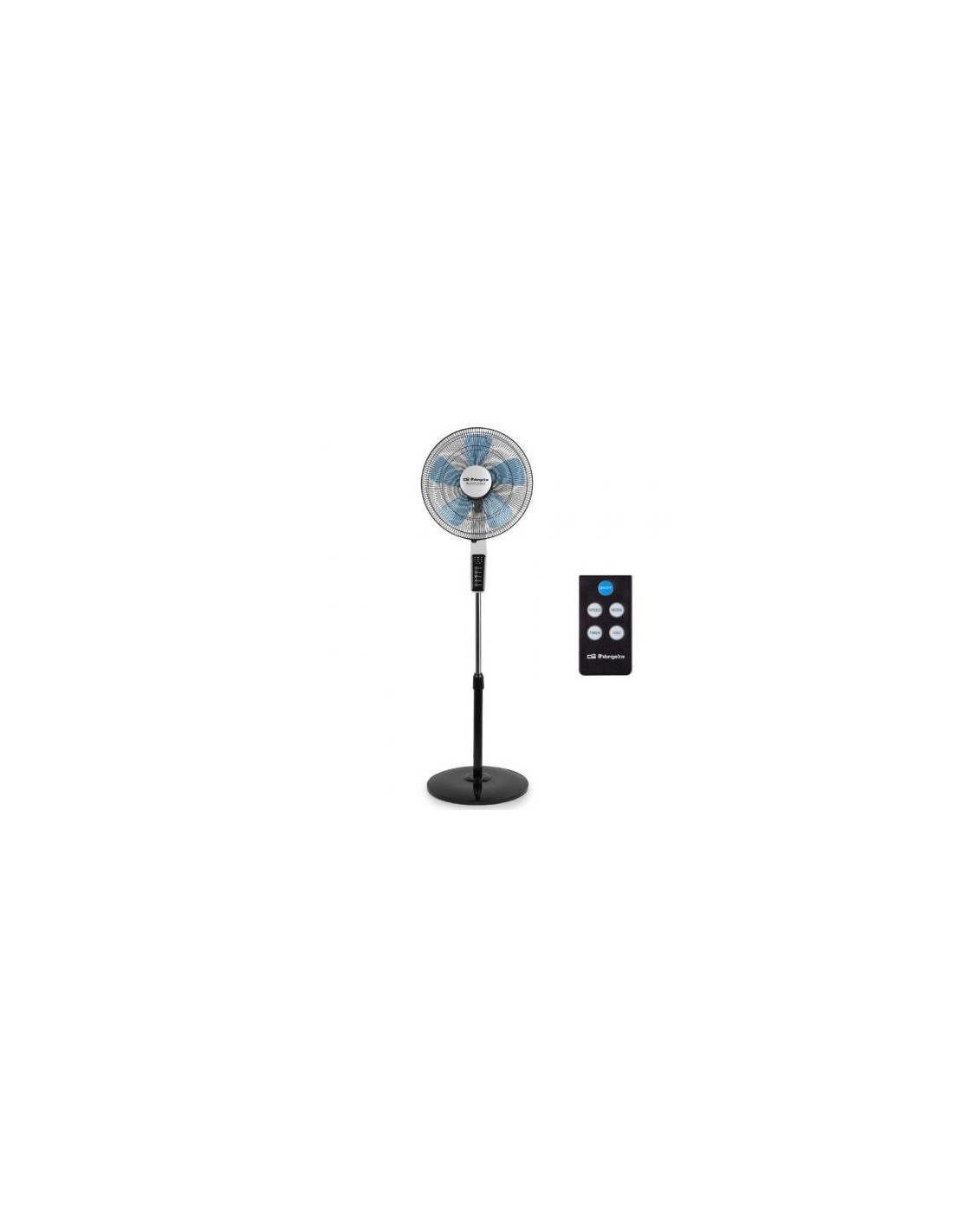 Ventilador de Pie Orbegozo Silent Night SF 0642/ 60W/ 5 Aspas 40cm/ 3 Velocidades