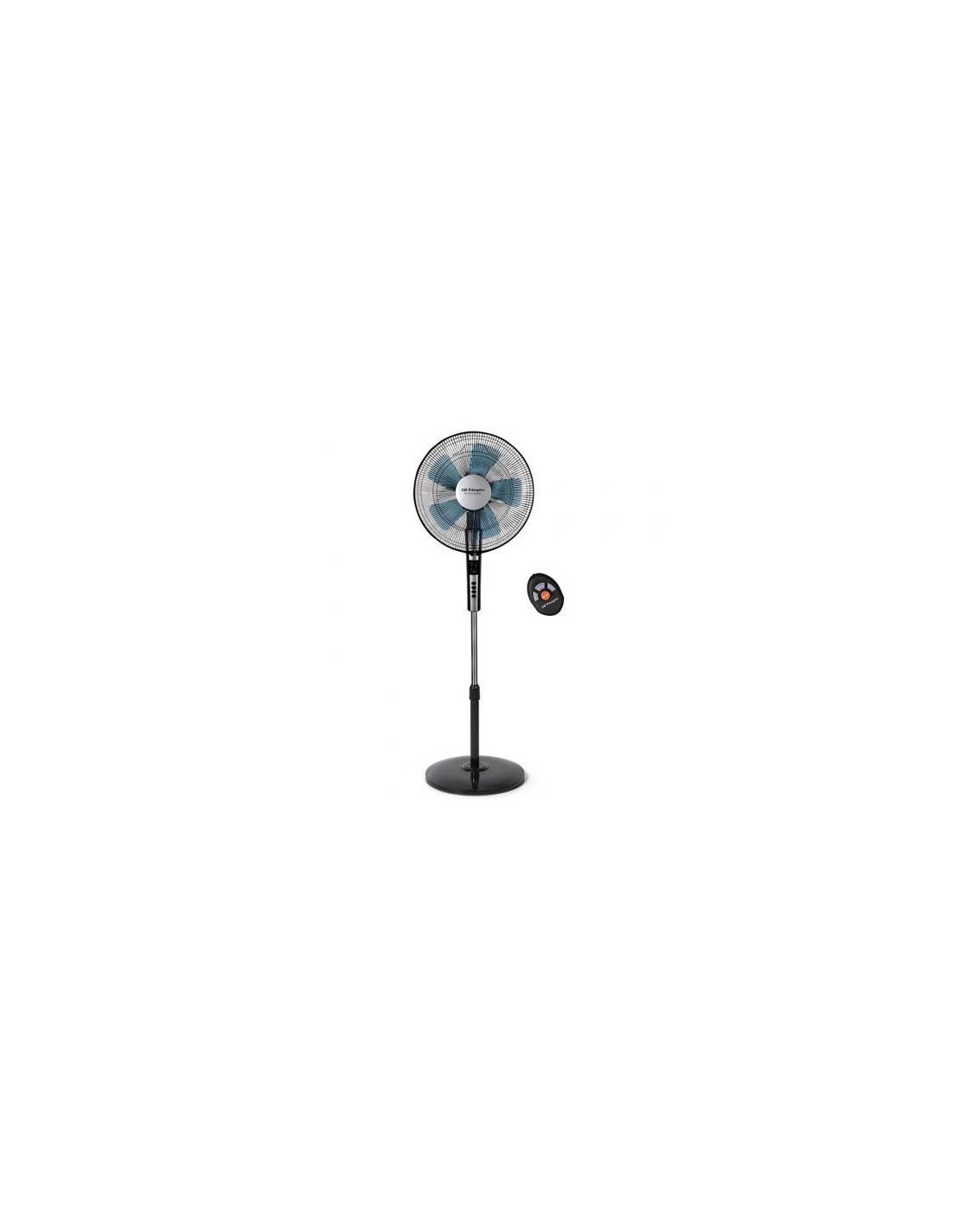 Ventilador de Pie Orbegozo SF 0640/ 65W/ 5 Aspas 40cm/ 2 velocidades