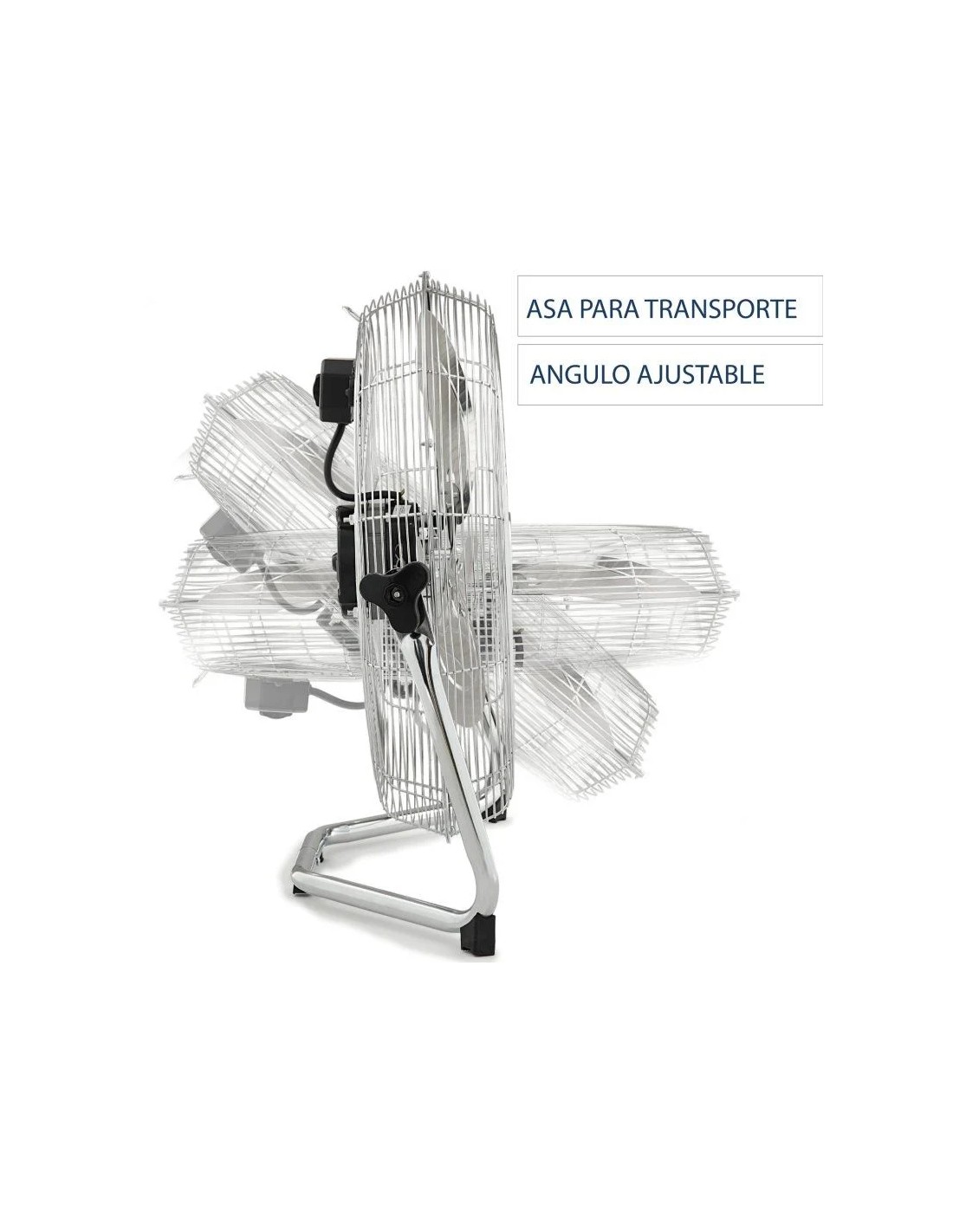 Ventilador de Suelo Blaupunkt BP2004/ 90W/ 3 Aspas 40cm/ 3 velocidades