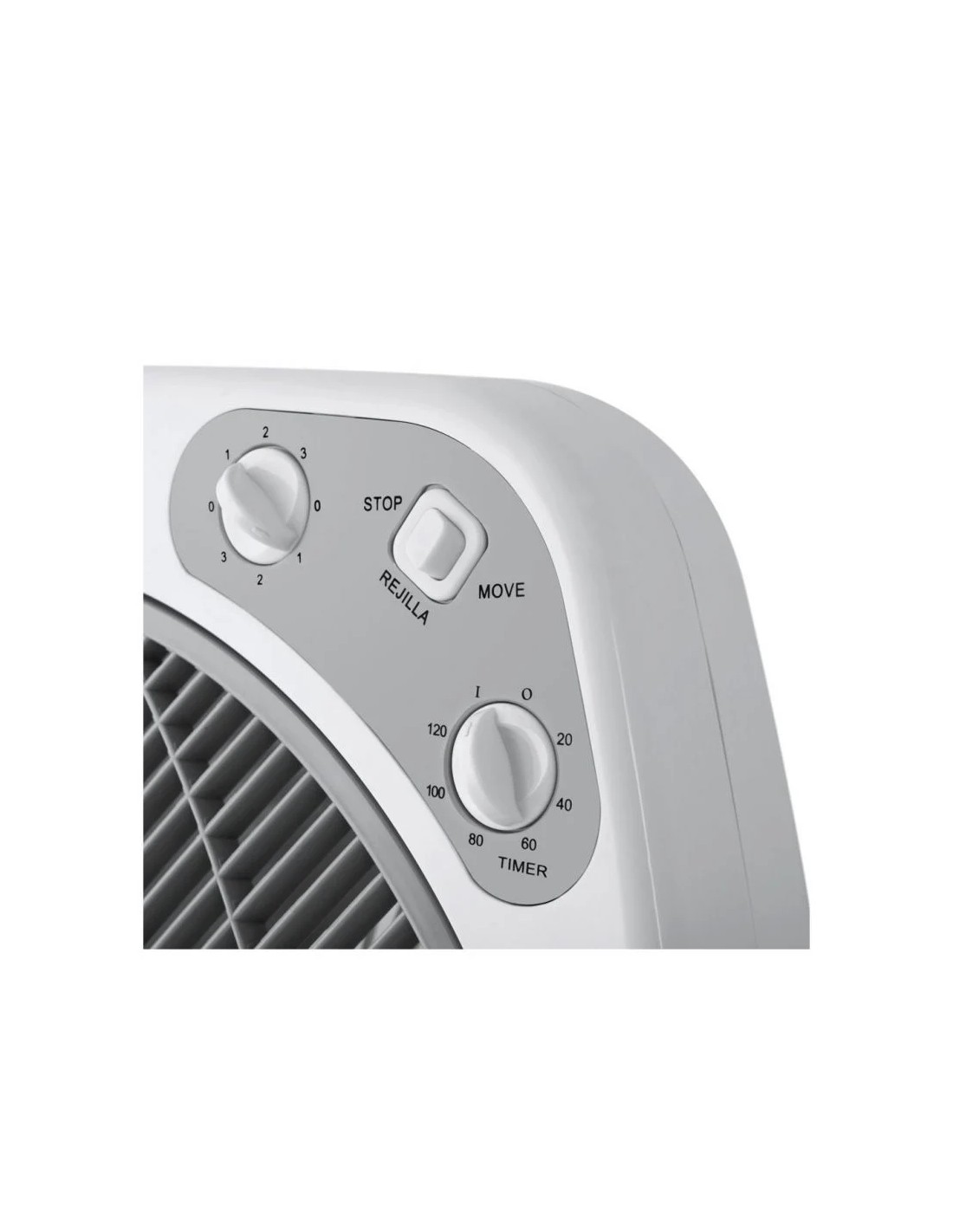 Ventilador de Suelo Orbegozo Box Fan BF 0140/ 60W/ 4 Aspas 40cm/ 3 velocidades