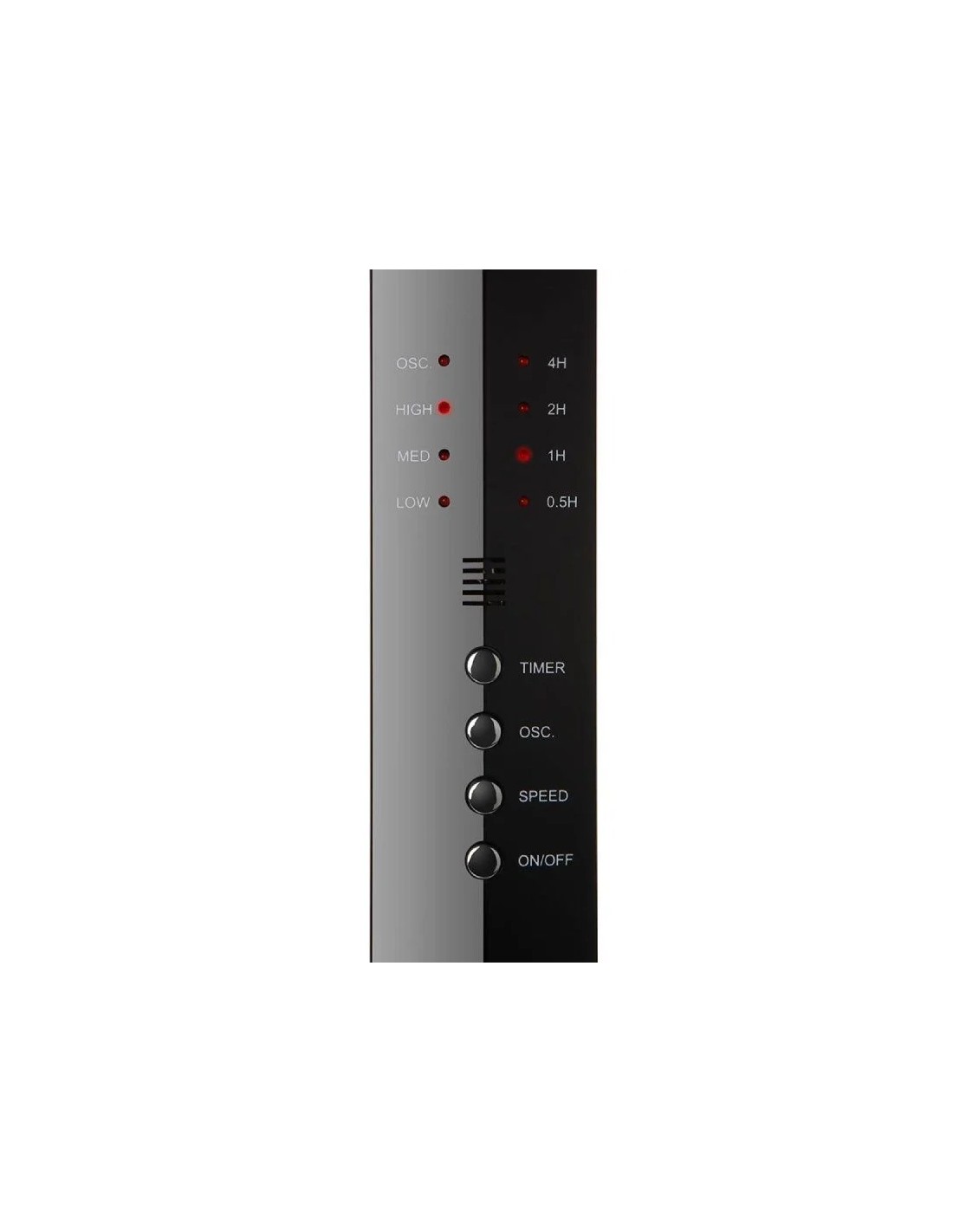 Ventilador de Pie Orbegozo SF 0244/ 55W/ 5 Aspas 40cm/ 3 velocidades